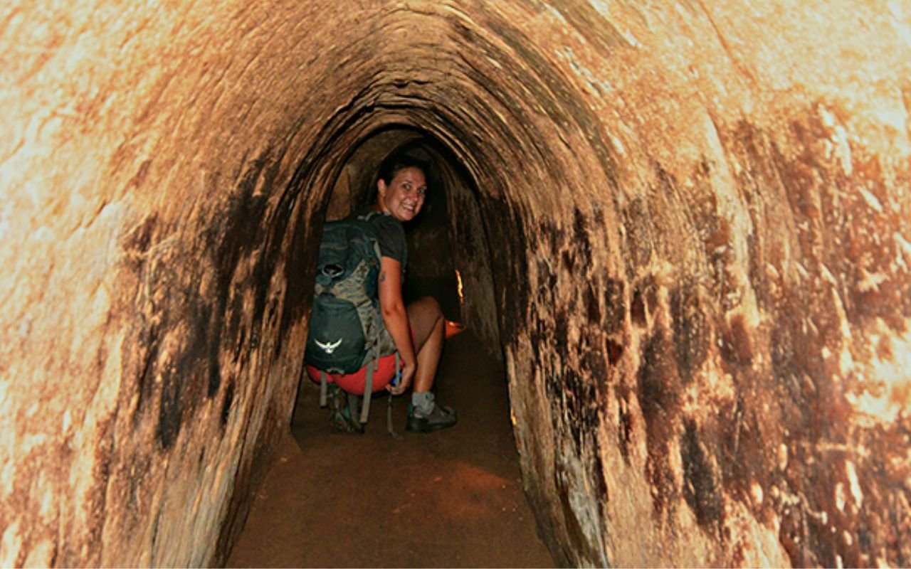 The Tunnel of Cu Chi by Aircon Minivan